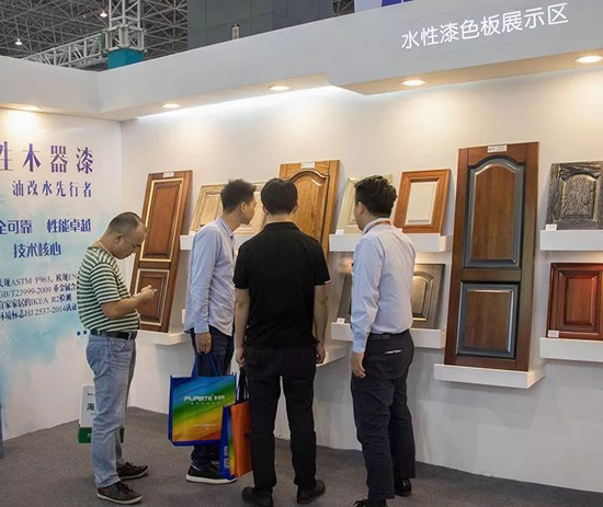 大寶漆亮相國(guó)際家具材料展，有款產(chǎn)品很驚艷